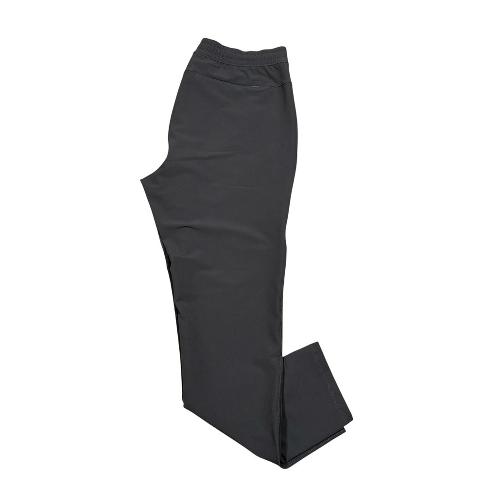 Rhone Commuter Pants Men's‎ Large Elastic Waist Stretch Utility Zip Pockets Gray